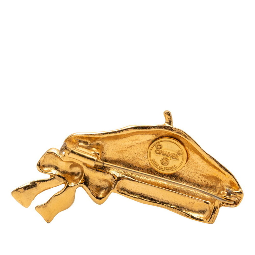 CHANEL Gold Brooch - Picture 2 of 3